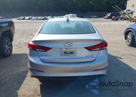 2018 Hyundai Elantra Value Edition z USA, uszkodzony, nr VIN 5NPD84LF0JH277415